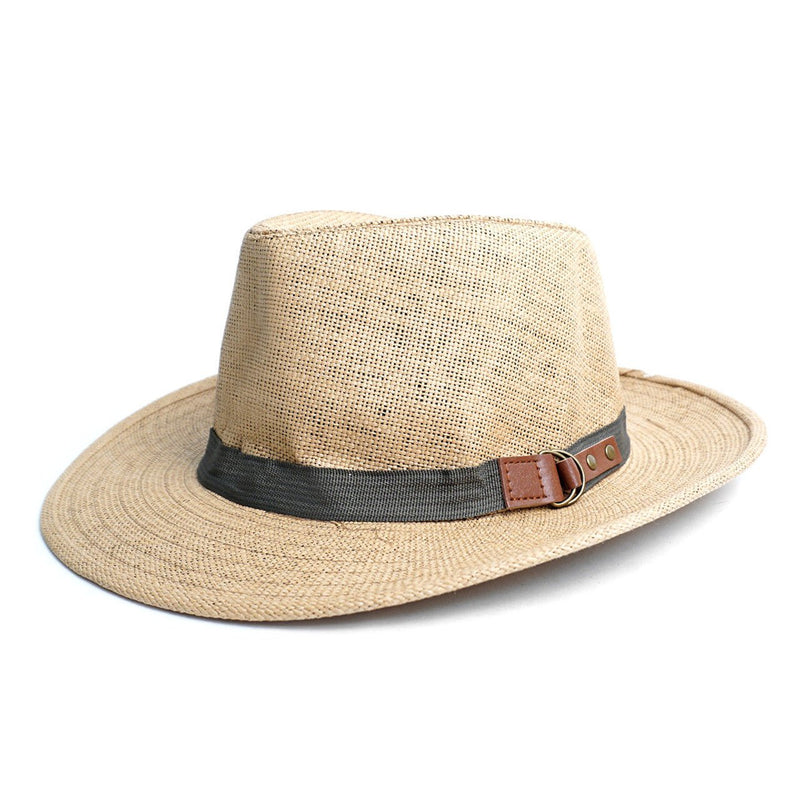 Wide Brim Spring/Summer Panama Fedora Hats - H180600 - Bundle Bus