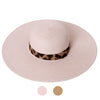 Women Summer Leopard Print Sun Hat -LFH190107 - Bundle Bus