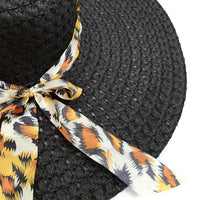 Women's 5" Brim Bow Floppy Hat LFH1118 - Bundle Bus