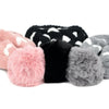 Women's Hearts and Pom Pom Knit Winter Hat - LKH5032 - Bundle Bus