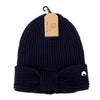 Women's Knotted Knit Winter Hat - LKH5039 - Bundle Bus