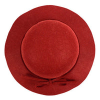 Women's Polyester Felt Floppy Short Brim Bowknot Hat LWH7304 - Bundle Bus