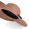 Women's Polyester Felt Floppy Wide Brim Bowknot Hat LWH10057 - Bundle Bus