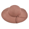 Women's Polyester Felt Floppy Wide Brim Bowknot Hat LWH10057 - Bundle Bus