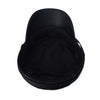 Women's Spring/Summer Black Leather Baker Cap - LSBC1200 - Bundle Bus