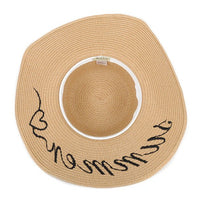 Women's Wide Brim Floppy "Summer" Hat - LFH180501-1 - Bundle Bus